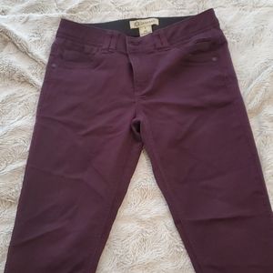 Democracy purple jeans size 4